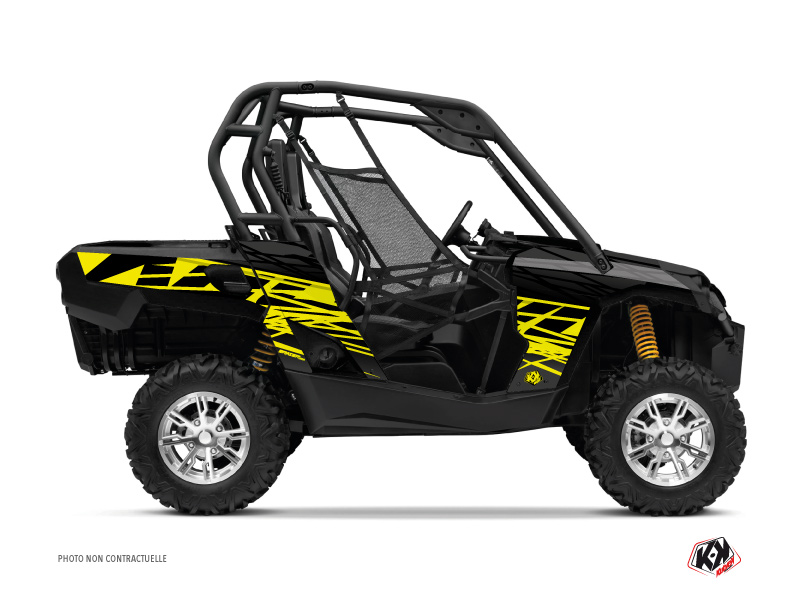 Kit Decor SSV Eraser Can Am Commander Neon Grigio (2012-2018)