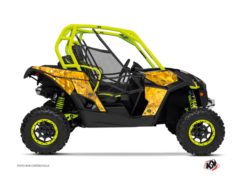 Kit Decor SSV Camo Can Am Maverick Giallo (2013-2017)