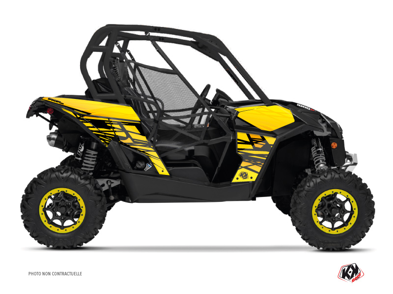 Kit Decor SSV Eraser Can Am Maverick Giallo (2013-2017)