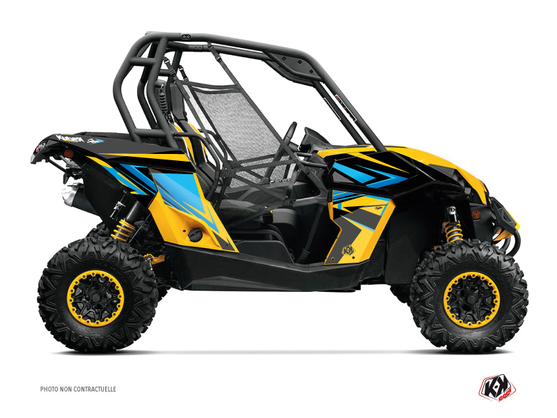 Kit Decor SSV Stage Can Am Maverick Giallo Blu (2013-2017)