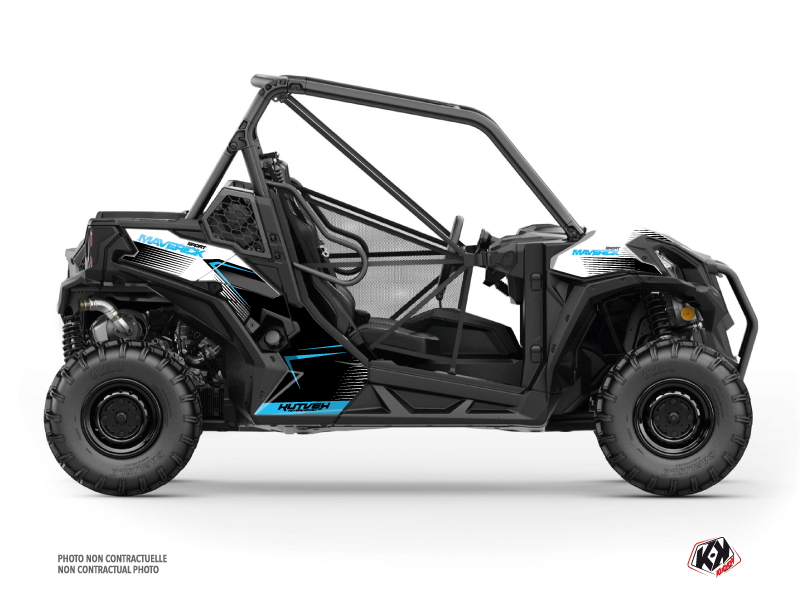 Kit Decor SSV Kallin Can Am Maverick Sport Bianco Blu (2018-2023)