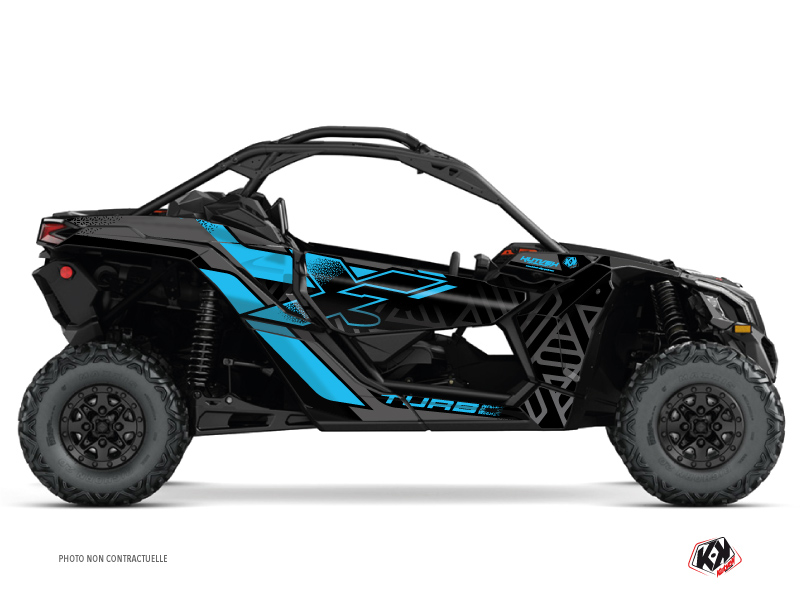 Kit Decor SSV Alpha Can Am Maverick X3 Nero Blu (2017-2023)