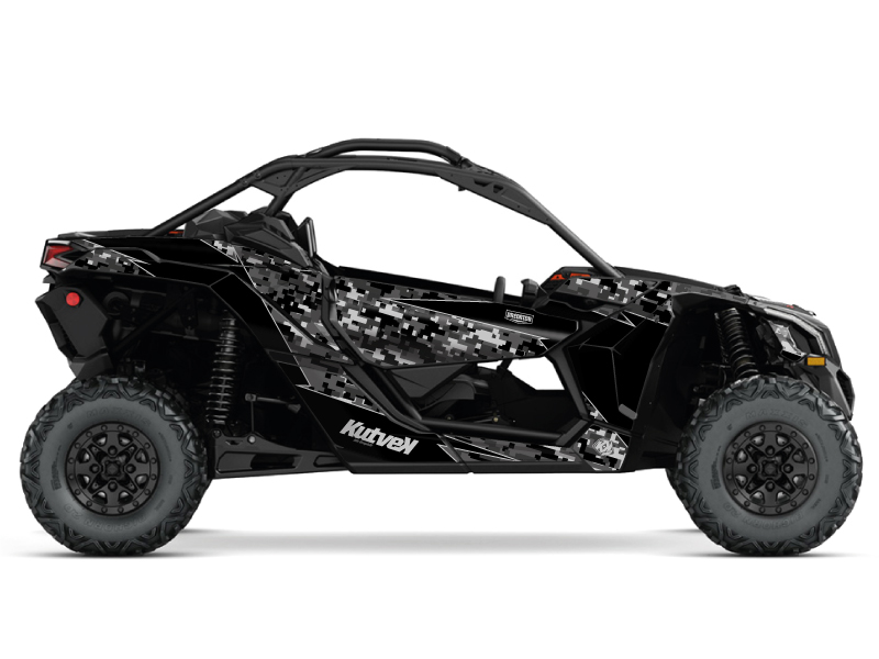 Kit Decor SSV Predator Can Am Maverick X3 Nero Grigio (2017-2023)