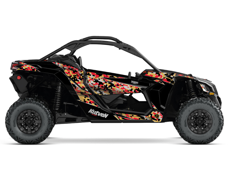 Kit Decor SSV Predator Can Am Maverick X3 Gold (2017-2023)