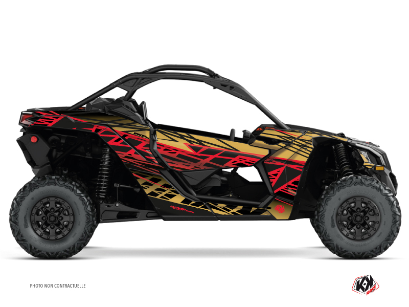 Kit Decor SSV Eraser Can Am Maverick X3 Gold (2017-2023)