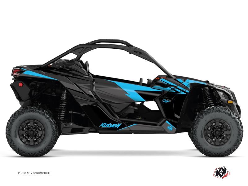 Kit Decor SSV Stage Can Am Maverick X3 Nero Blu (2017-2023)