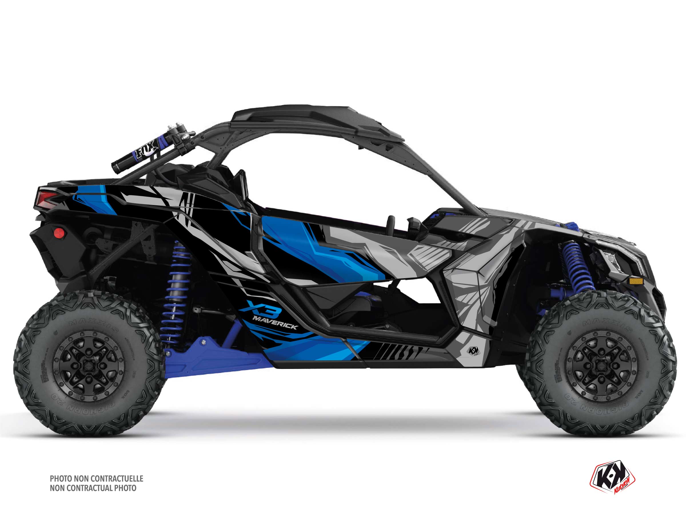 Kit Decor SSV Kliff Can Am Maverick X3 Blu (2017-2023)