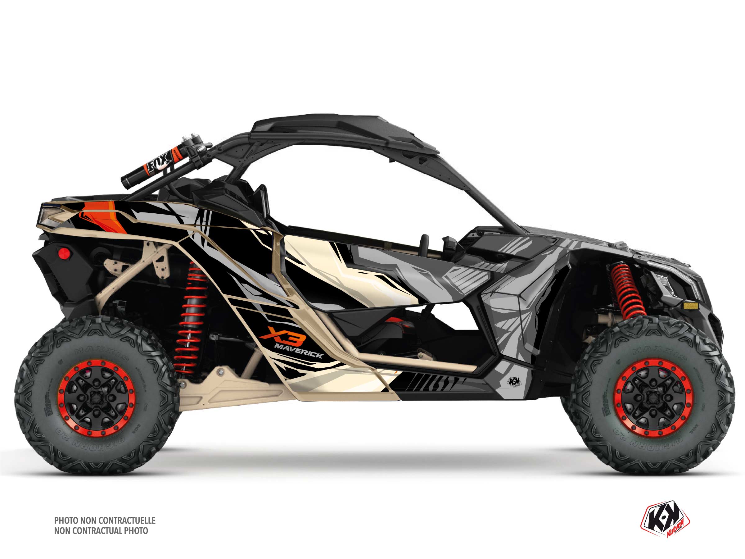 Kit Decor SSV Kliff Can Am Maverick X3 Sabbia (2017-2023)