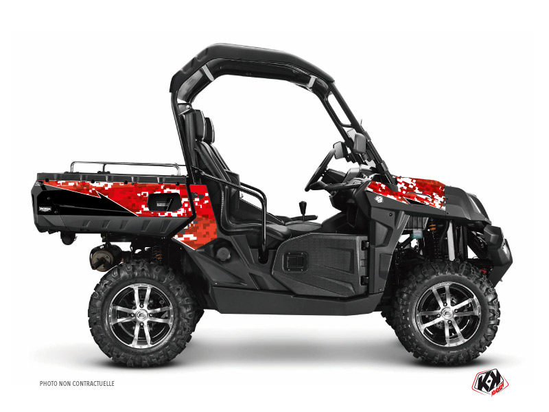 Kit Decor SSV Predator CF Moto U Force 800 Rosso (2013-2023)