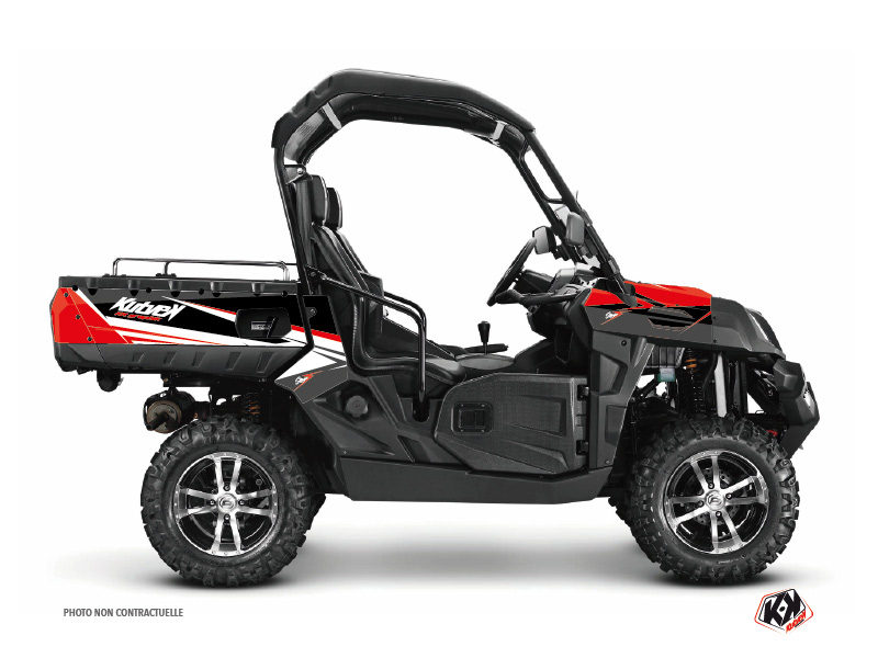 Kit Decor SSV Stage CF Moto U Force 800 Nero Rosso (2013-2023)