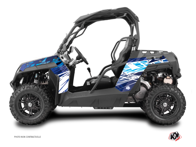 Kit Decor SSV Eraser CF Moto Z Force 800 Blu (2013-2023)