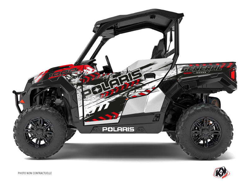 Kit Decor SSV Lifter Polaris GENERAL 1000 Rosso Bianco (2016-2021)