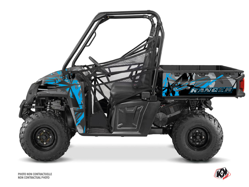 Kit Decor SSV Evil Polaris Ranger 570 FULL Grigio Blu (2016-2021)