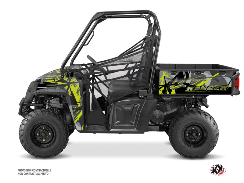 Kit Decor SSV Evil Polaris Ranger 570 FULL Grigio Verde (2016-2021)