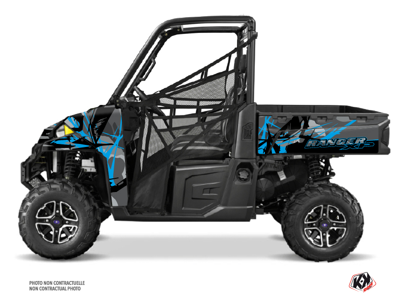 Kit Decor SSV Evil Polaris Ranger 900 XP Grigio Blu (2012-2015)