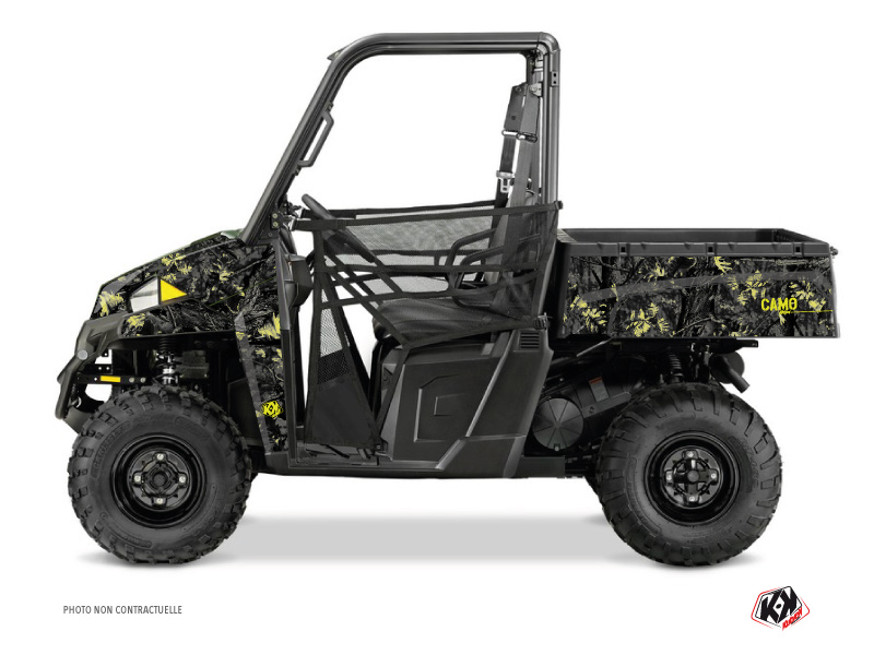 Kit Decor SSV Camo Polaris Ranger 900 XP Nero Giallo (2012-2015)