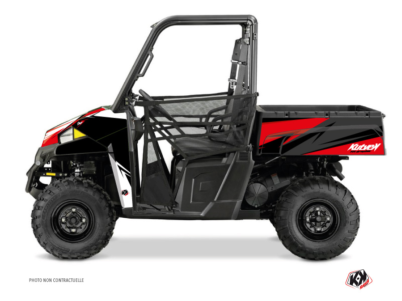 Kit Decor SSV Stage Polaris Ranger 900 XP Nero Rosso (2012-2015)
