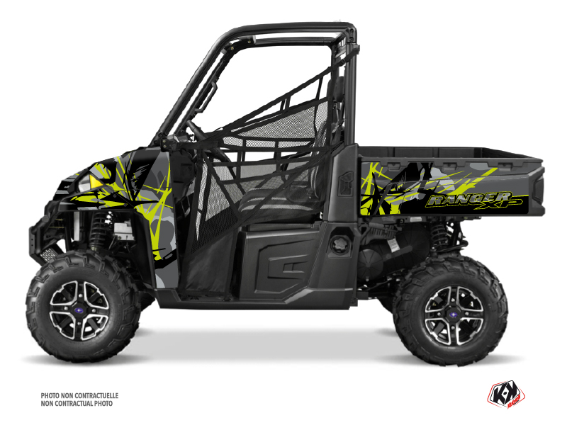 Kit Decor SSV Evil Polaris Ranger 900 XP Grigio Verde (2016)