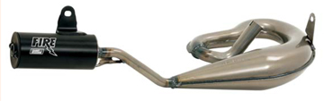 Scarico FIRE PIAGGIO CIAO Completo Marmitta + Silenziatore All