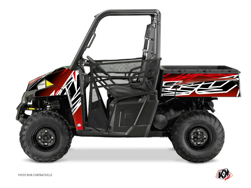 Kit Decor SSV Eraser Polaris Ranger 900 XP Rosso Bianco (2017-2019)