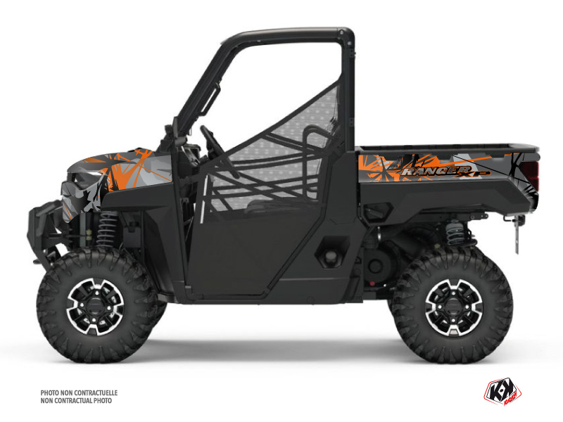 Kit Decor SSV Evil Polaris Ranger 1000 XP Grigio Arancio (2017)