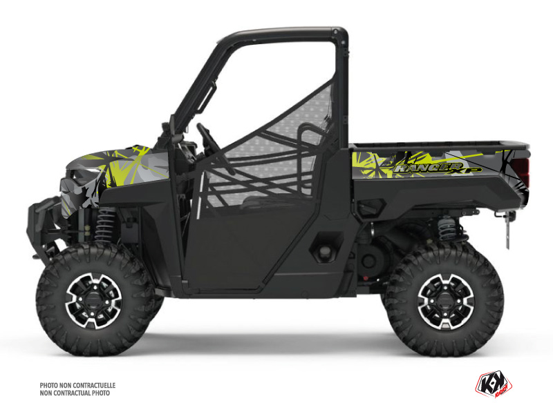 Kit Decor SSV Evil Polaris Ranger 1000 XP Grigio Verde (2017)