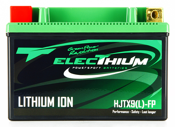 Batteria HJTX9(L)-FP - Litio - Senza manutenzione - Pronta all'uso (YTX9)