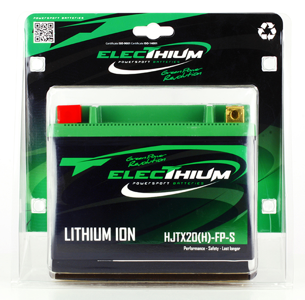 Batteria HJTX20(H)-FP-S - Litio - Senza manutenzione - Pronta all'uso (YTX20)