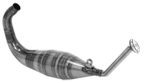 Marmitta RS 50 99/06 SENZA silenziatore TUONO 50 03/07 CEE E13
