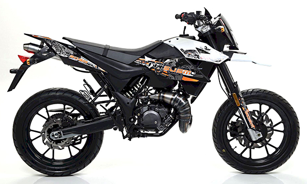 Scarico enduro 2T - KSR TR 50 SM - Alluminio CE