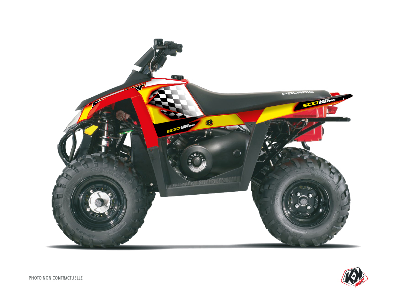 Kit Decor Quad Last Edition Polaris Scrambler 500 Giallo (1997-2009)