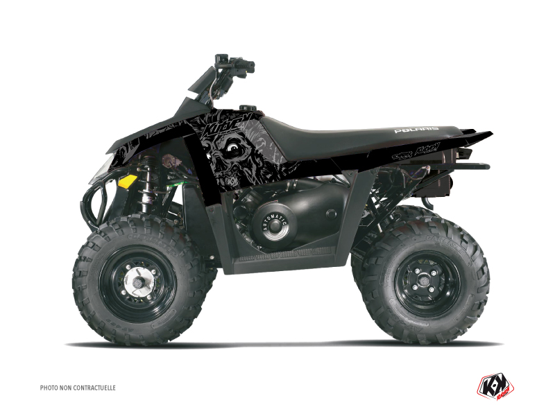 Kit Decor Quad Zombies Dark Polaris Scrambler 500 Nero (1997-2009)