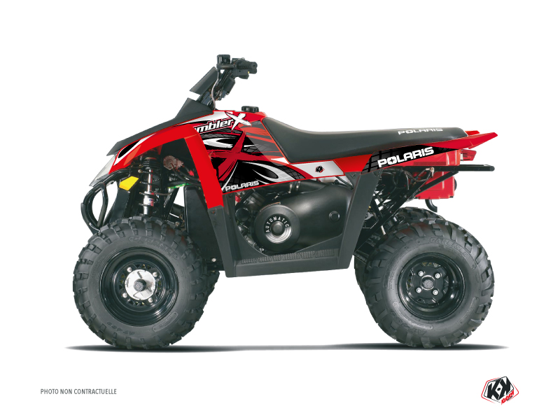 Kit Decor Quad Gamma X Polaris Scrambler 500 Rosso (2010-2013)