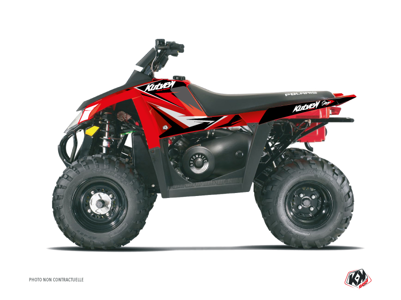 Kit Decorazione Quad Stage Polaris Scrambler 500 Rosso (2010-2013)