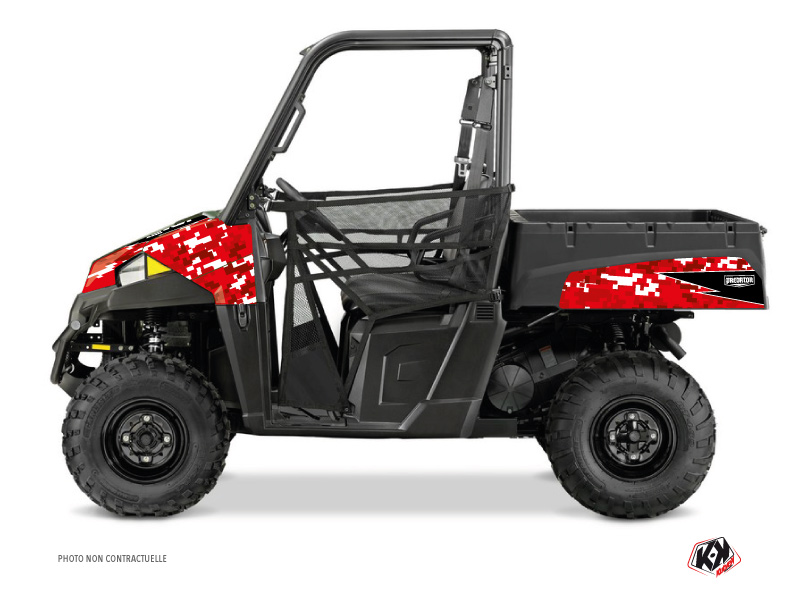 Kit Decor SSV Predator Polaris Ranger 570 Rosso (2022-2023)