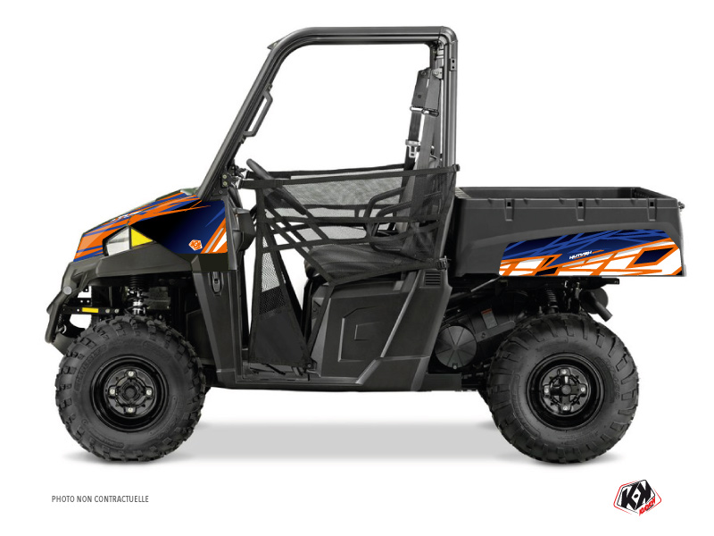 Kit Decor SSV Eraser Polaris Ranger 570 Blu Arancione (2022-2023)