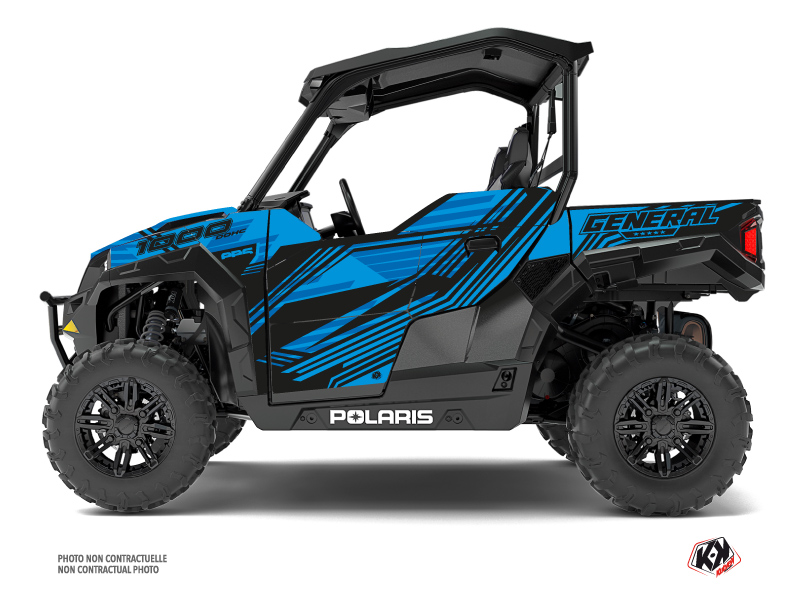 Kit Decor SSV Graphite Polaris GENERAL 1000 Blu (2022-2023)