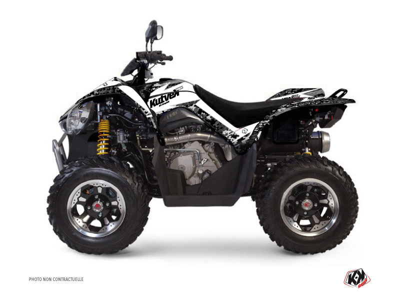 Kit Decorazione Quad Predator Kymco 450 MAXXER Bianco (2010-2023)