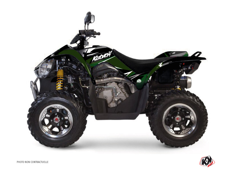 Kit Decor Quad Stage Kymco 450 MAXXER Nero Verde (2010-2023)