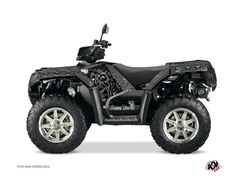 Kit Decor Quad Zombies Dark Polaris 850 Sportsman Forest Nero (2013-2016)