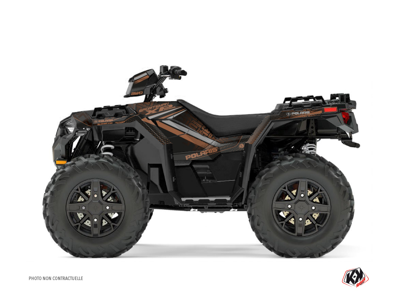 Kit Decor Quad Rock Polaris 850 Sportsman Forest Marrone (2017-2020)