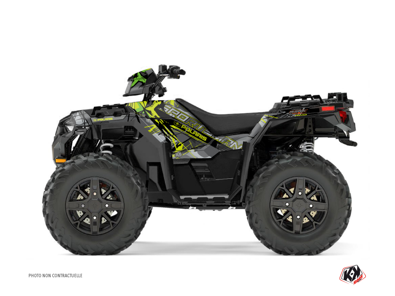 Kit Decorazione Quad Evil Polaris 850 Sportsman Forest Grigio Verde (2021-2023)