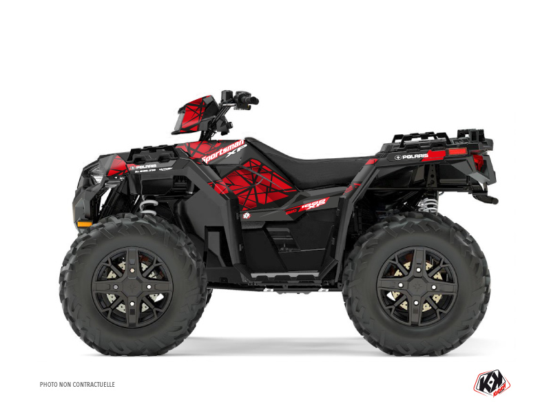 Kit Decor Quad Spin Polaris 850 Sportsman Forest Nero Rosso (2021-2023)