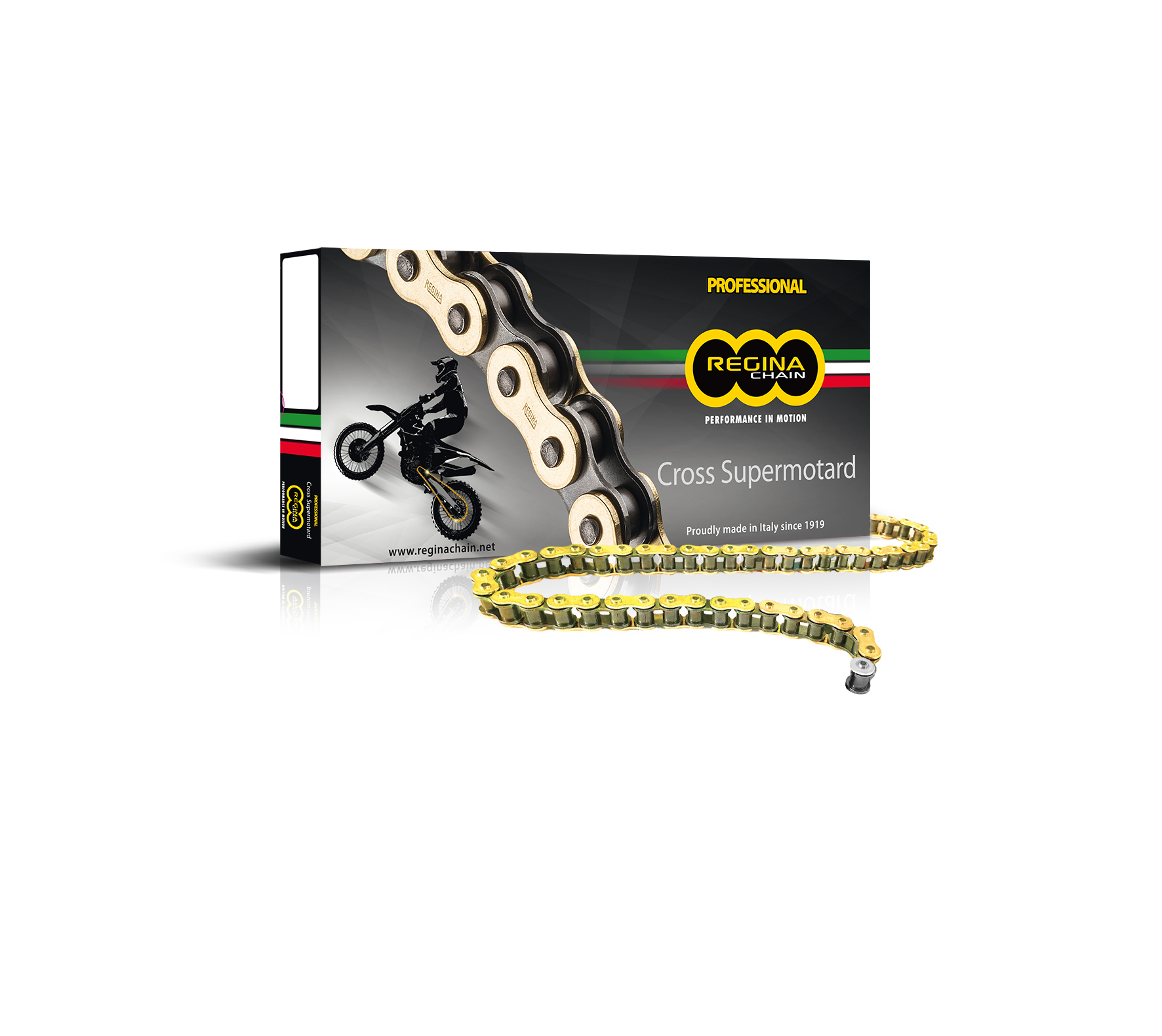 Catena 420-RX3 - 126 Maglie Senza O-ring - CROSS SUPERMOTARD