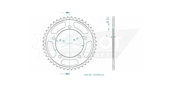 Crown, BMW, 2018/2019 - 525 - 44 denti