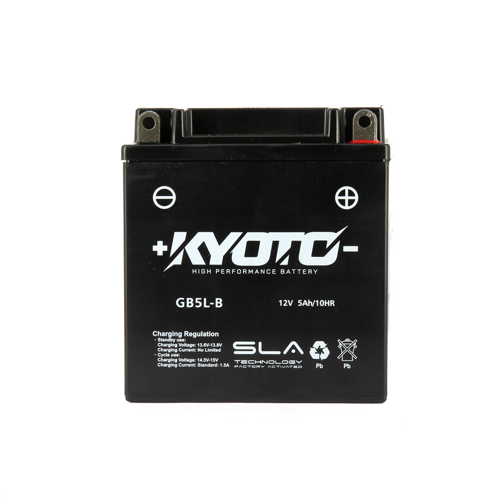 Batteria KB5L-B-FA - AGM - Senza manutenzione - Pronta all'uso (YB5L-B)