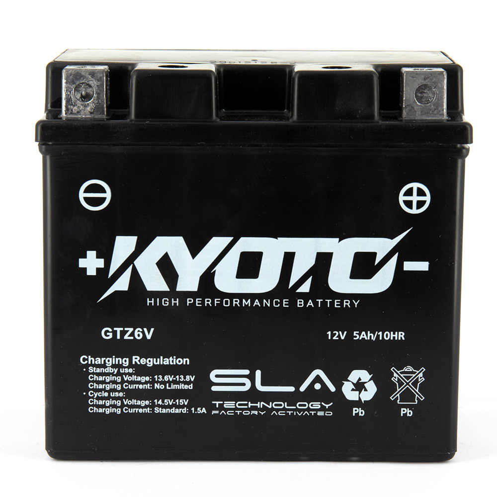 Batteria KTZ6V-FA - AGM - Senza manutenzione - Pronta all'uso (YTZ6V)