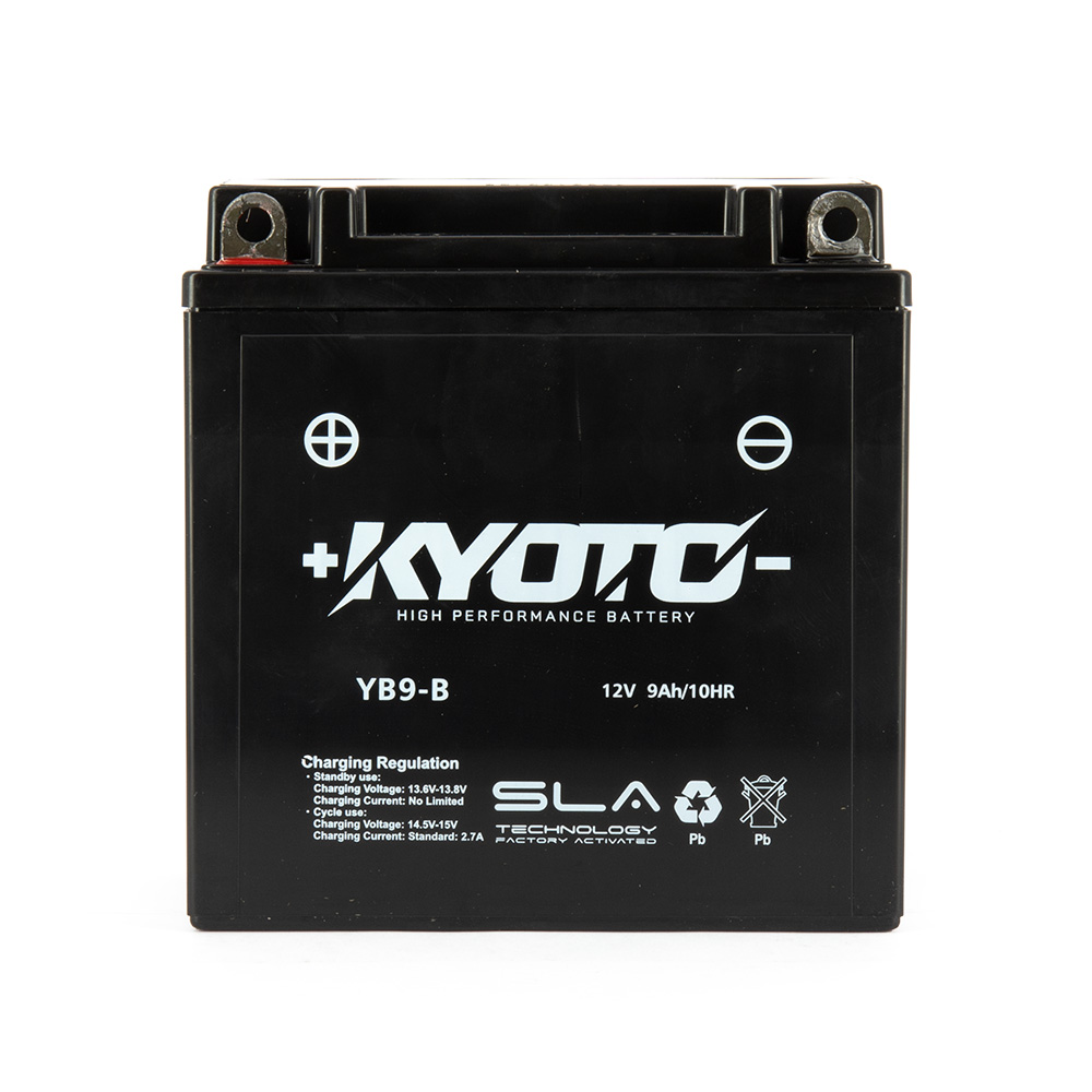 Batteria KB9-B-FA - AGM - Senza manutenzione - Pronta all'uso (YB9-B)