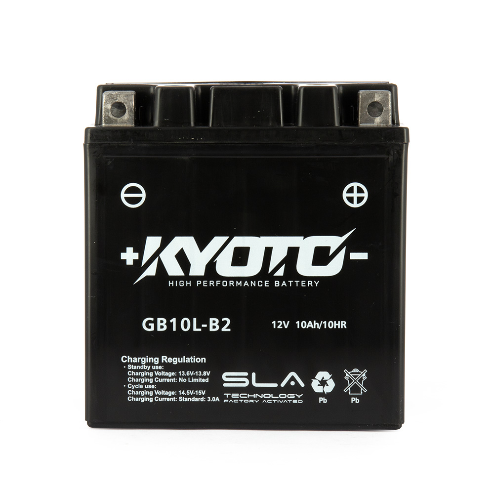 Batteria KB10L-B2-FA - AGM - Senza manutenzione - Pronta all'uso (YB10L-B2)
