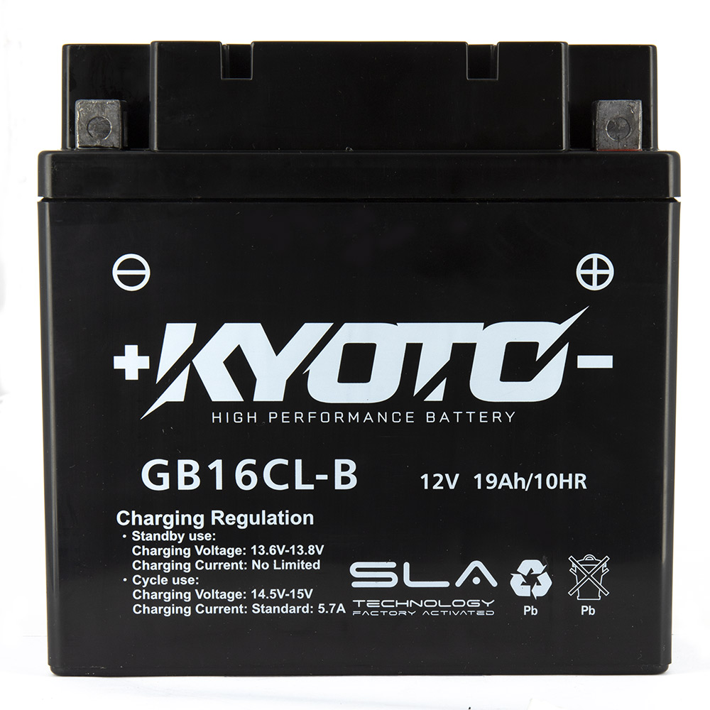 Batteria KB16CL-B-FA - AGM - Senza manutenzione - Pronta all'uso (YB16CL-B)